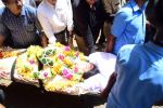 at the funeral of Reema Lagoo on 18th May 2017